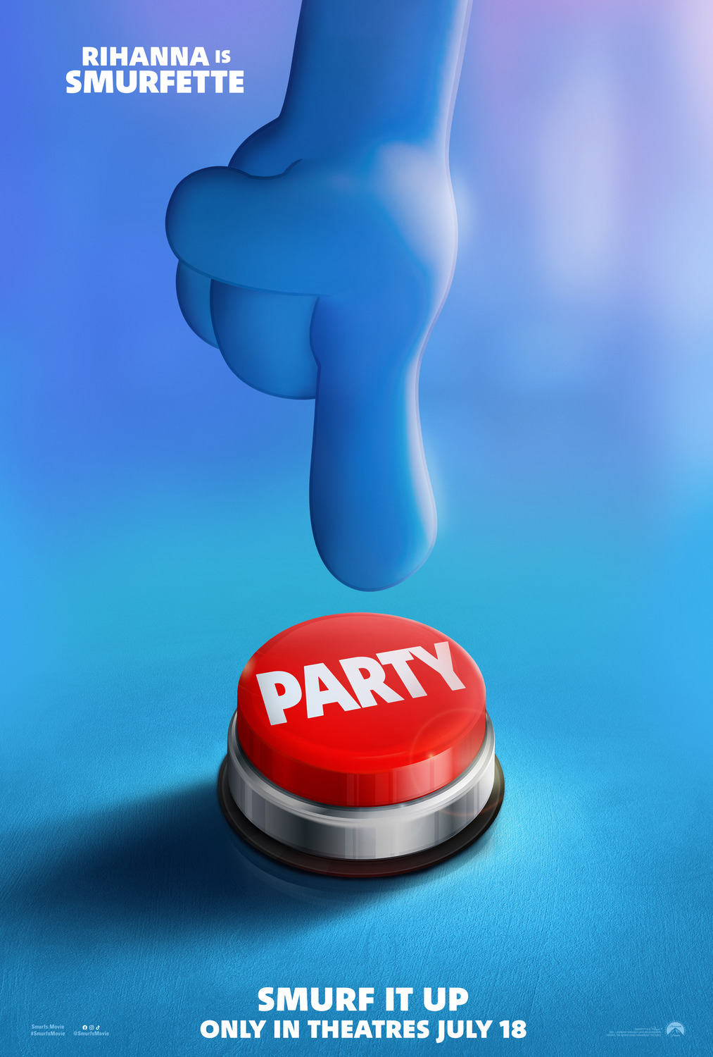 Extra Large Movie Poster Image for Smurfs (#1 of 2)