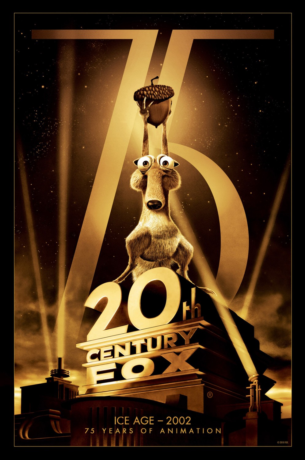 Extra Large TV Poster Image for 20th Century Fox 75th Anniversary (#2 of 4)