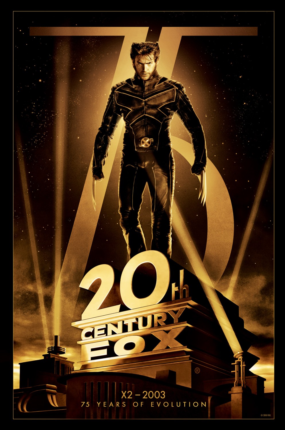 Extra Large TV Poster Image for 20th Century Fox 75th Anniversary (#1 of 4)