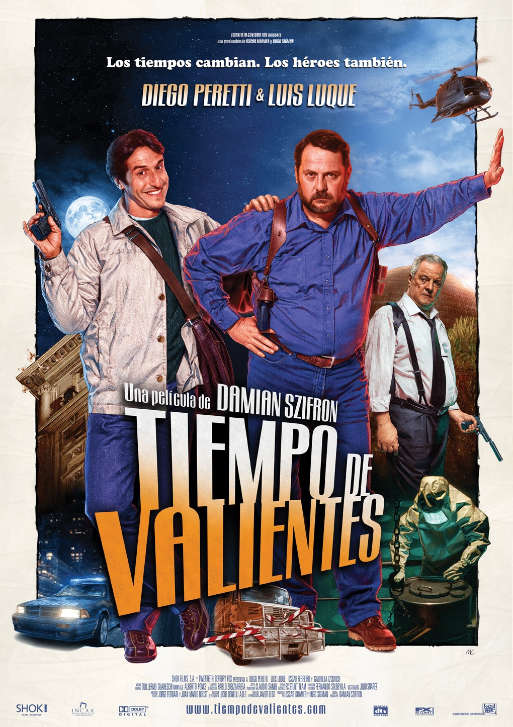 Extra Large Movie Poster Image for Tiempo de valientes (#2 of 2)