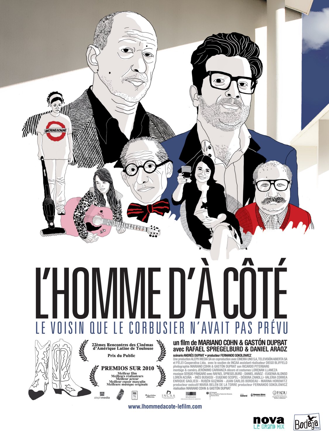 Extra Large Movie Poster Image for El hombre de al lado (#2 of 2)