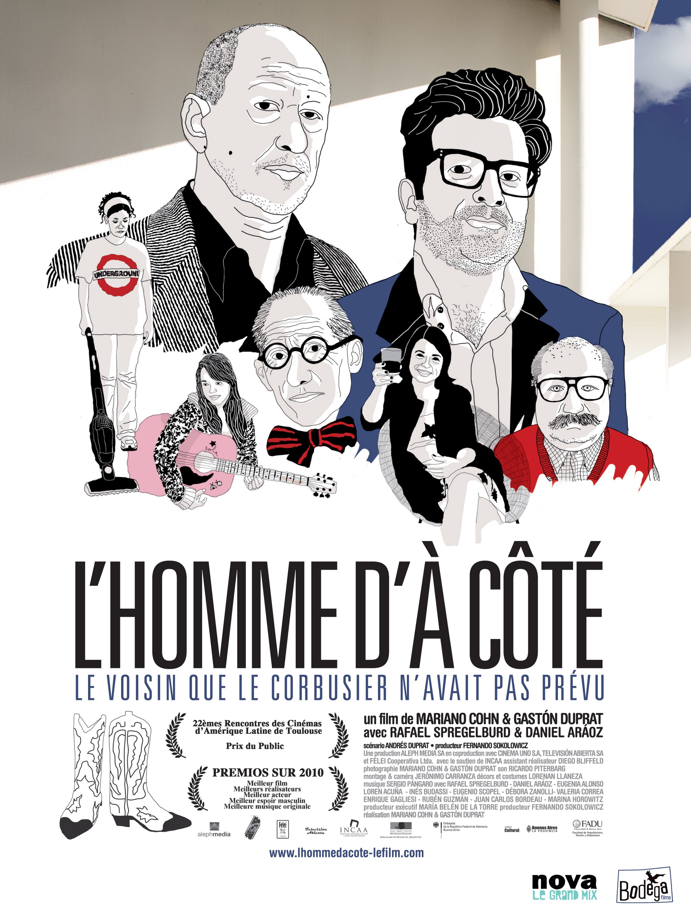 Mega Sized Movie Poster Image for El hombre de al lado (#2 of 2)