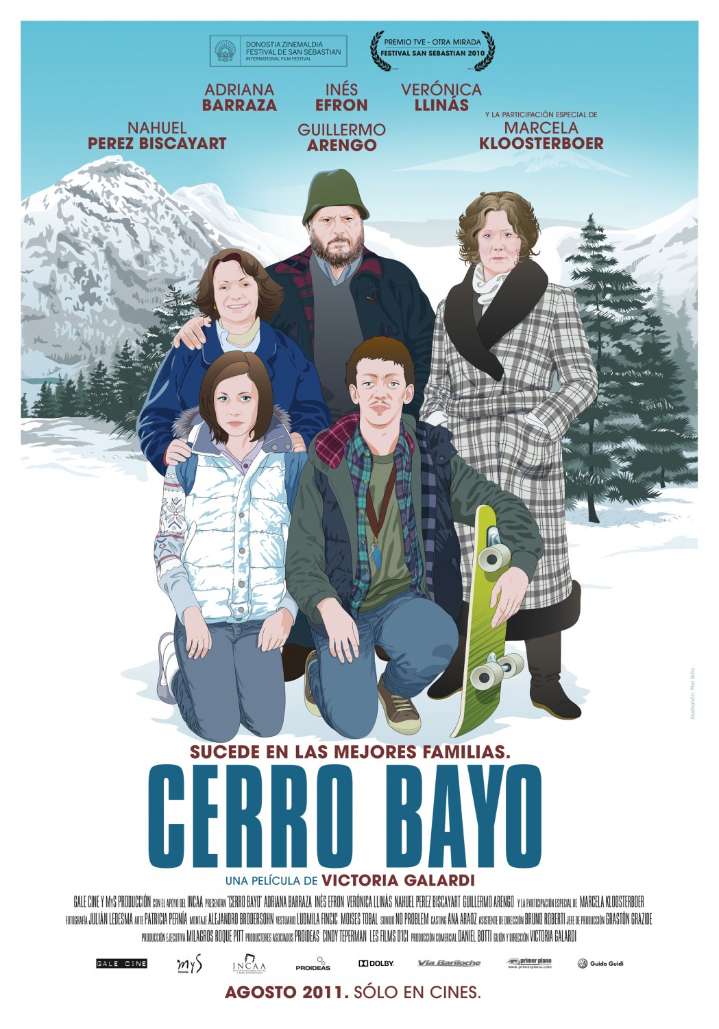Extra Large Movie Poster Image for Cerro Bayo 