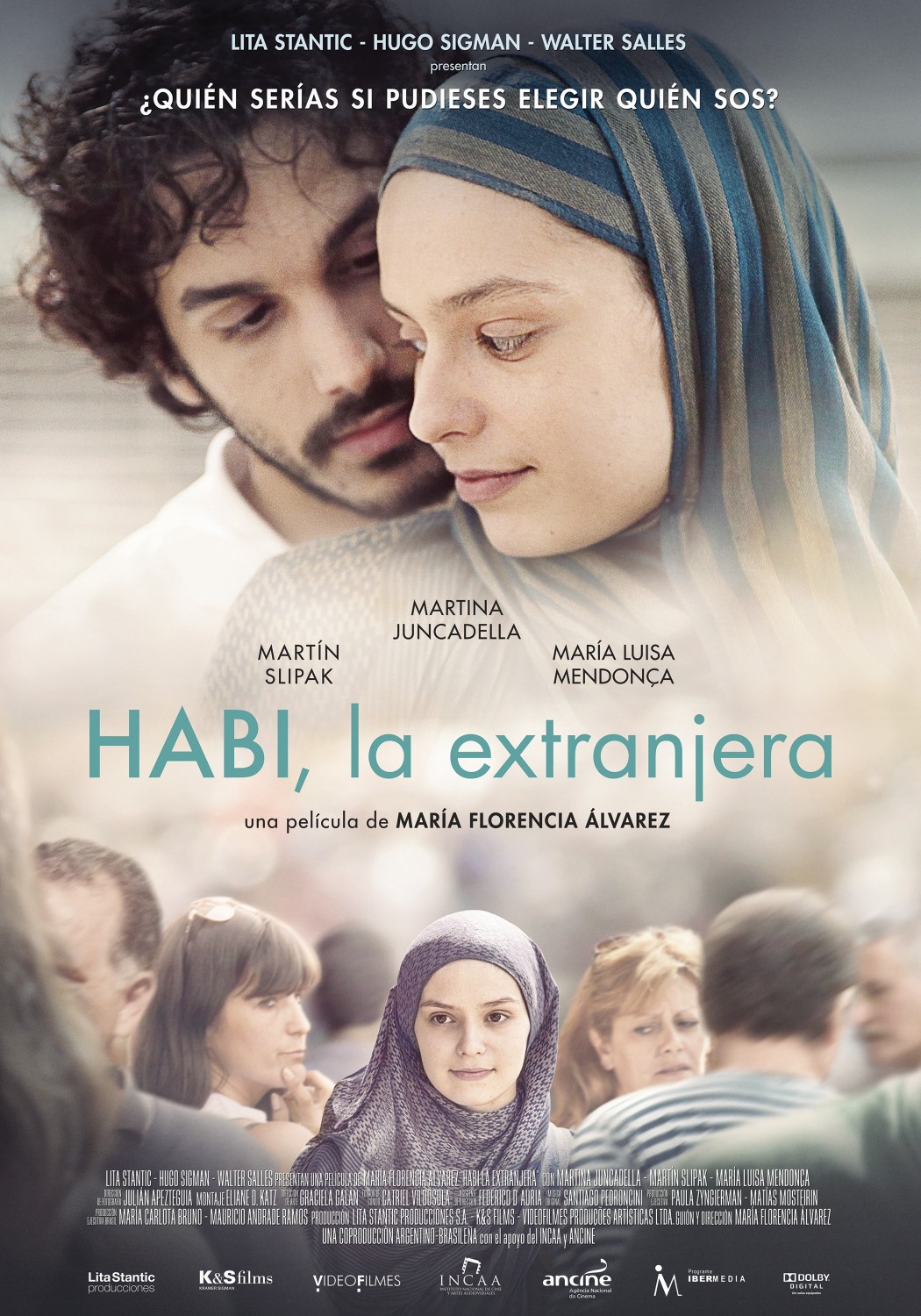 Extra Large Movie Poster Image for Habi, la extranjera 