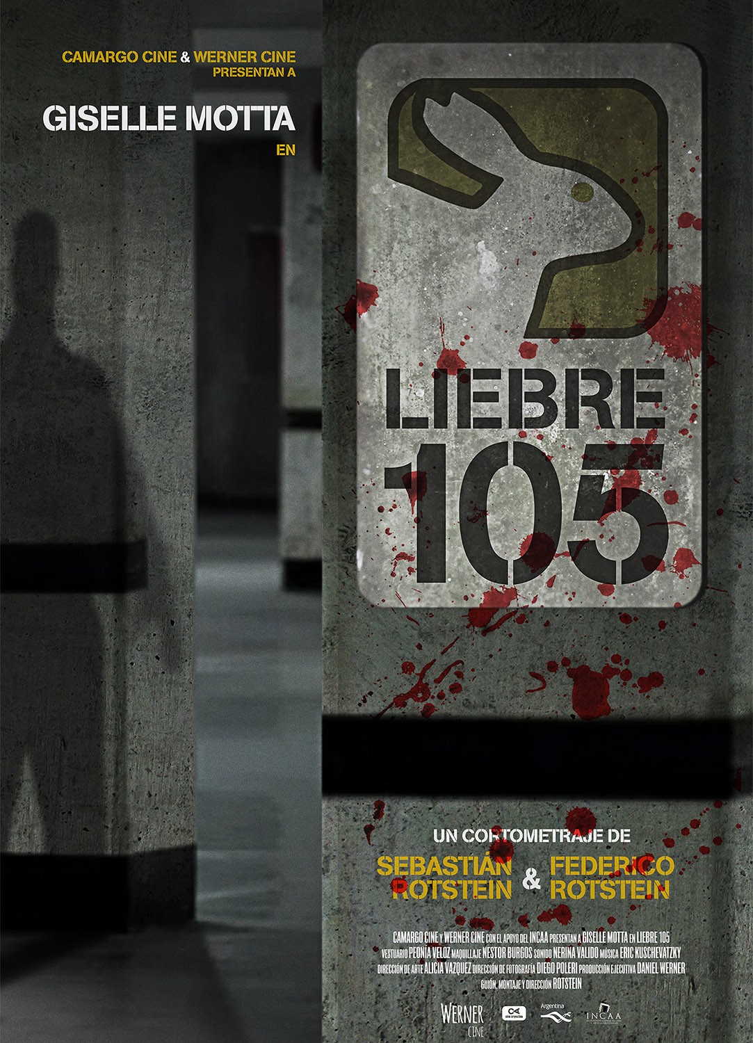Extra Large Movie Poster Image for Liebre 105 (#2 of 2)