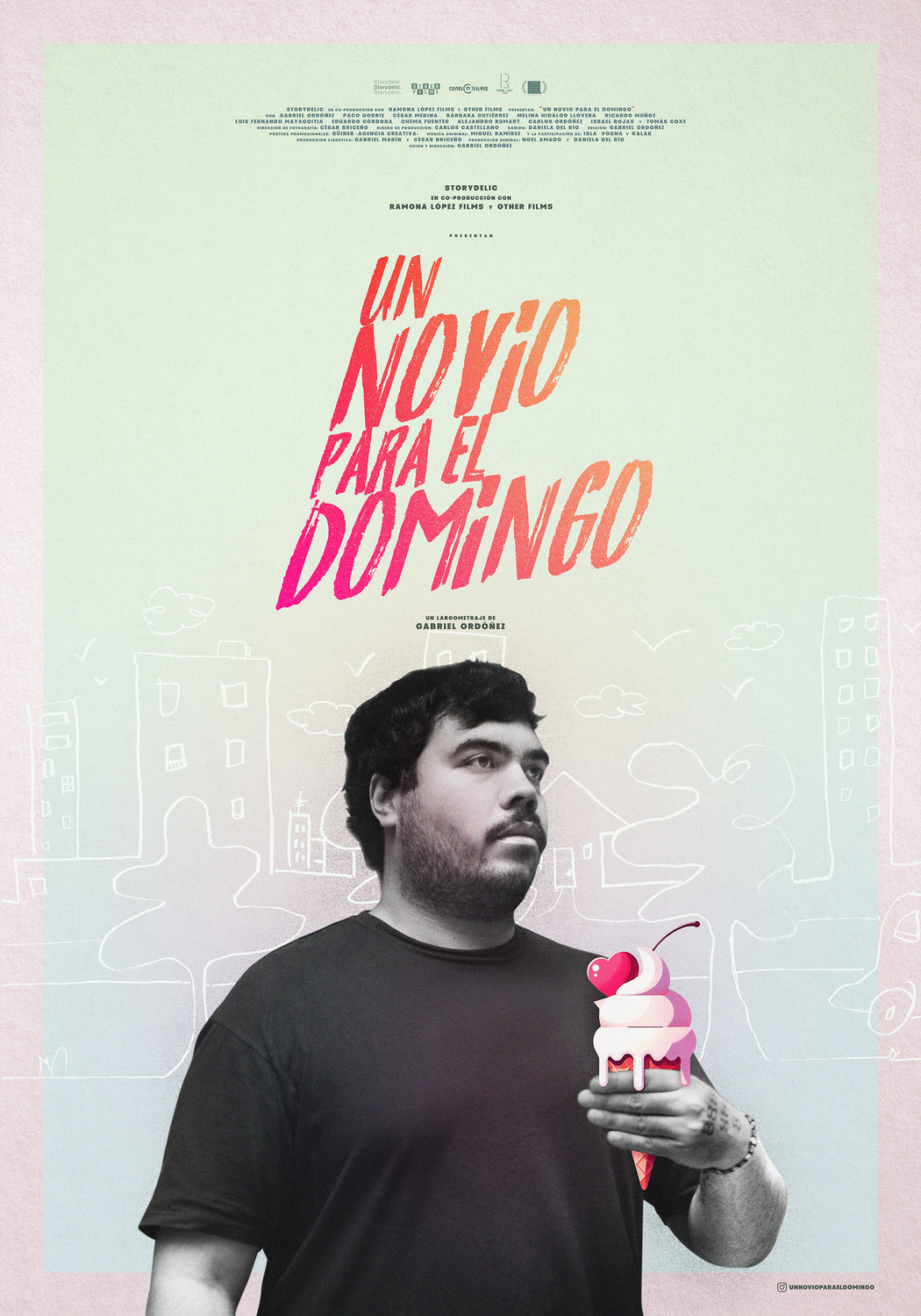 Extra Large Movie Poster Image for Un Novio Para el Domingo (#1 of 3)