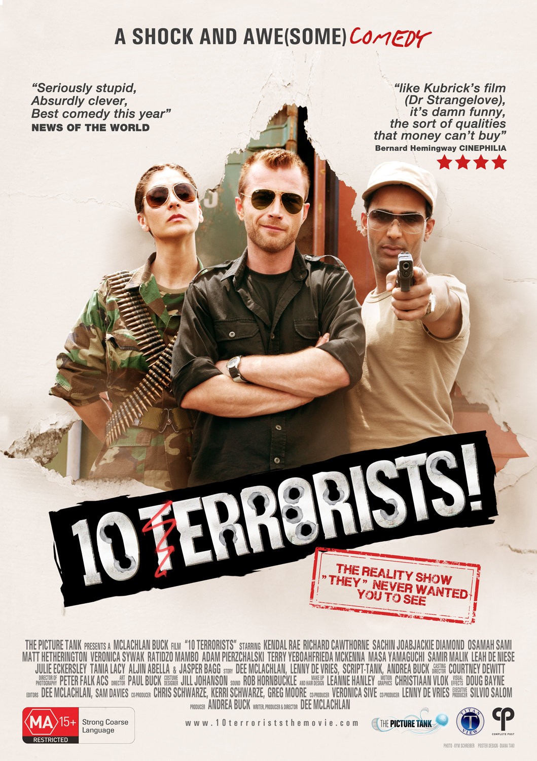 Extra Large Movie Poster Image for 10Terrorists 