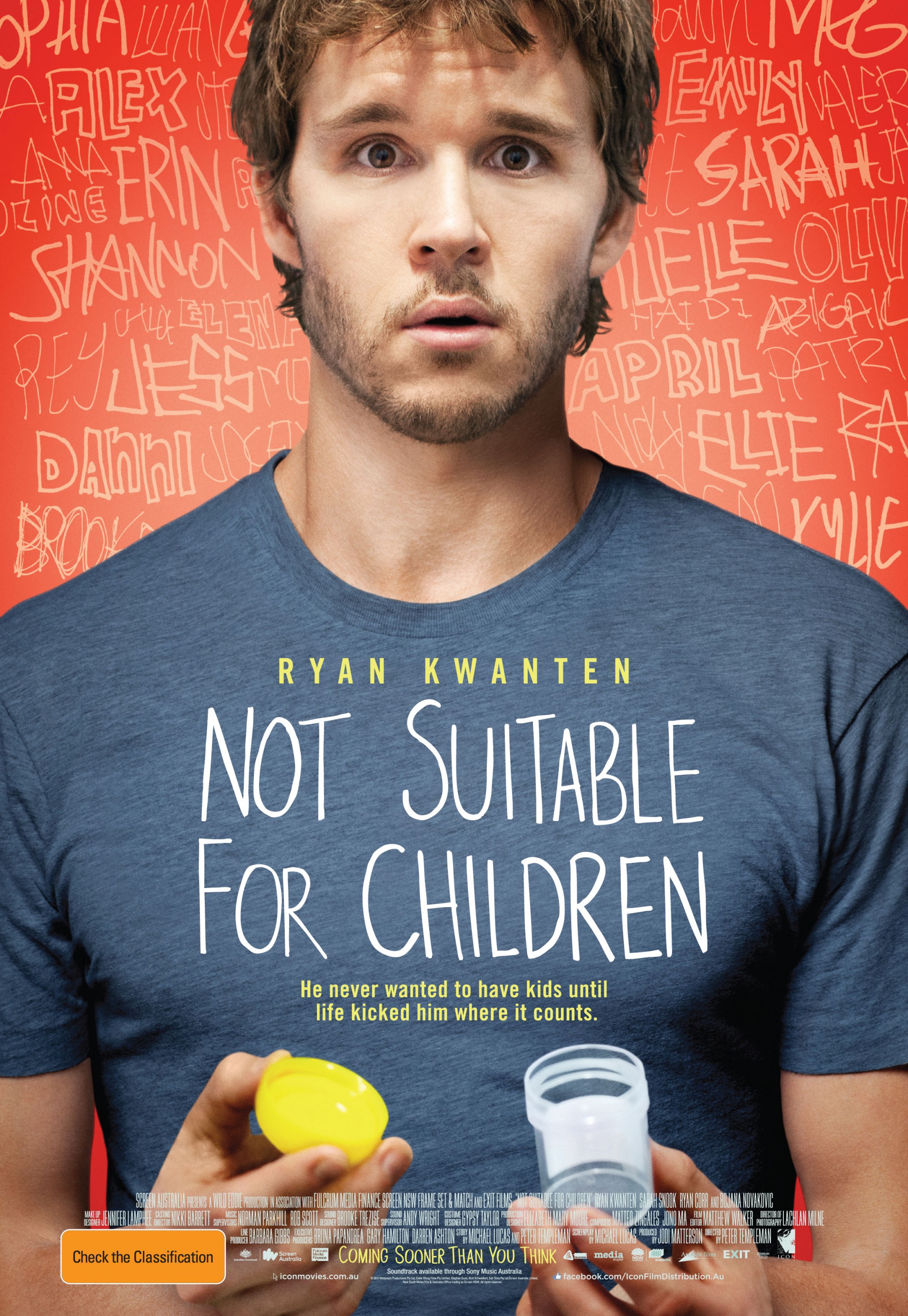 Mega Sized Movie Poster Image for Not Suitable for Children 