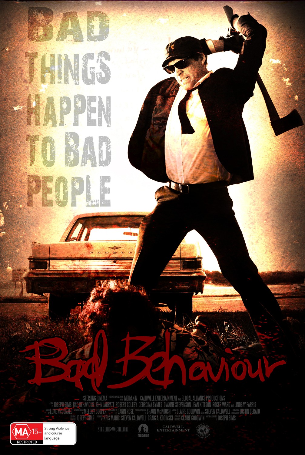 Extra Large Movie Poster Image for Bad Behaviour (#11 of 11)