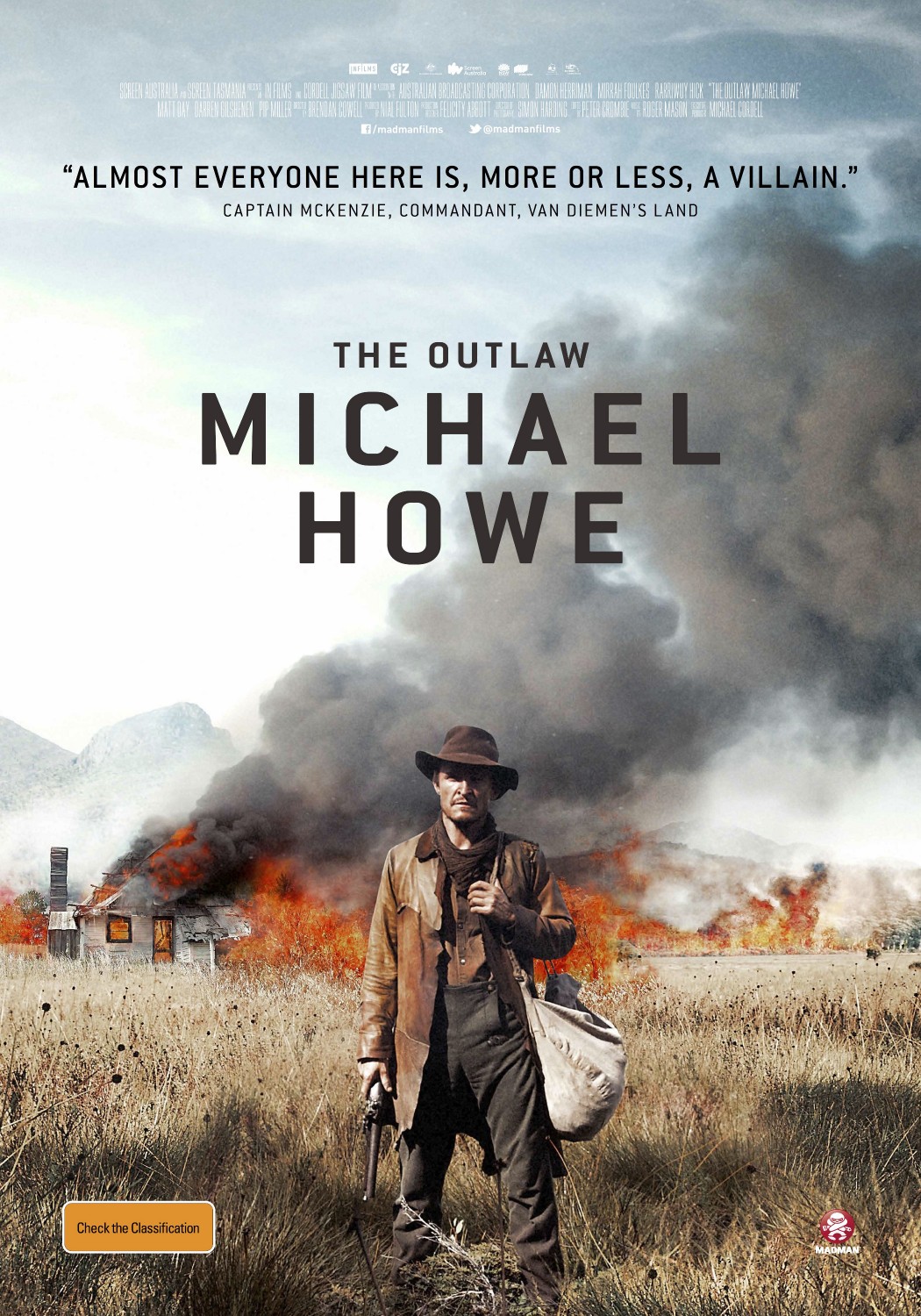 Extra Large Movie Poster Image for The Outlaw Michael Howe 