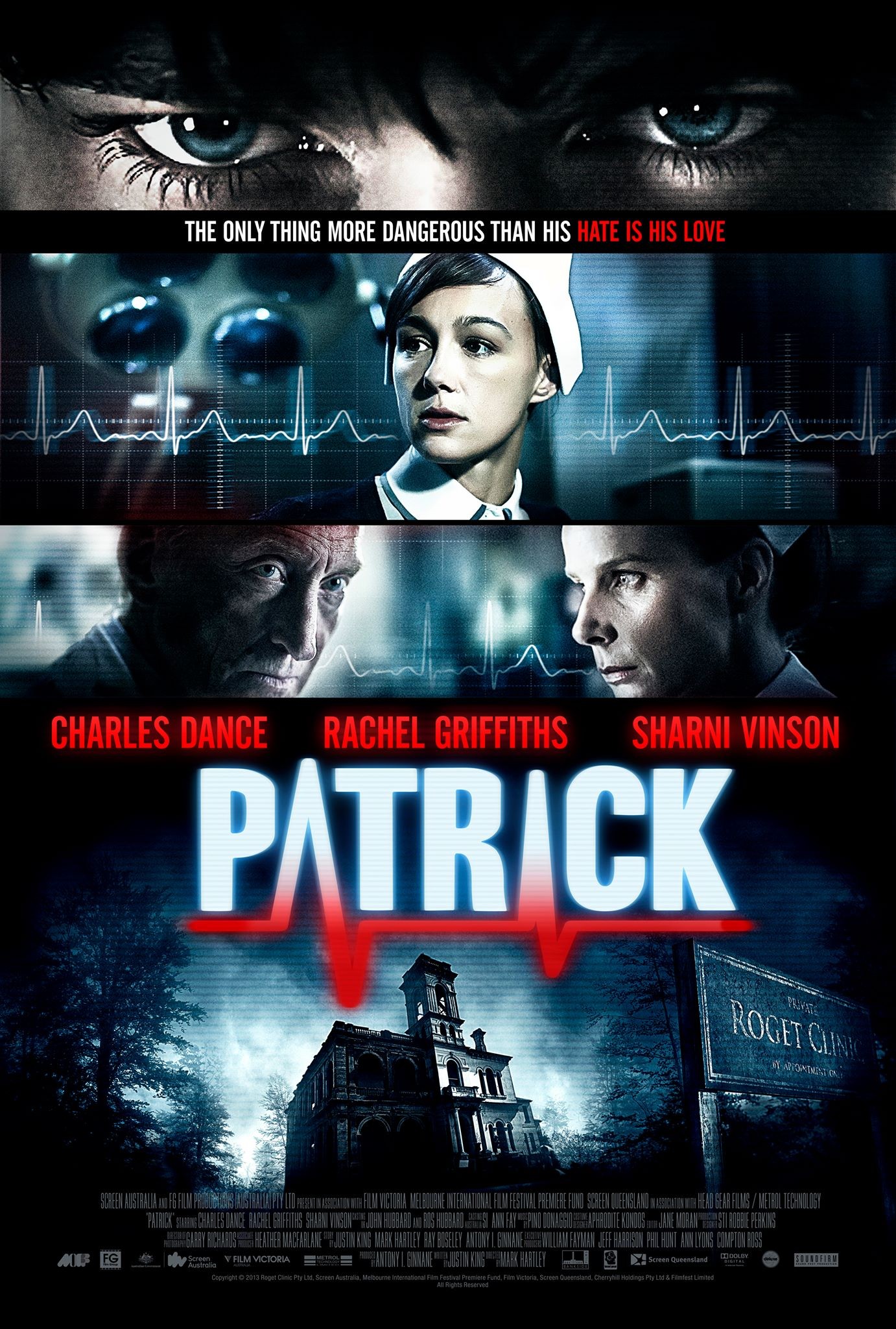 Mega Sized Movie Poster Image for Patrick (#1 of 2)
