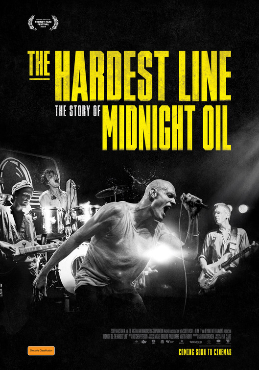 Midnight Oil: The Hardest Line Movie Poster