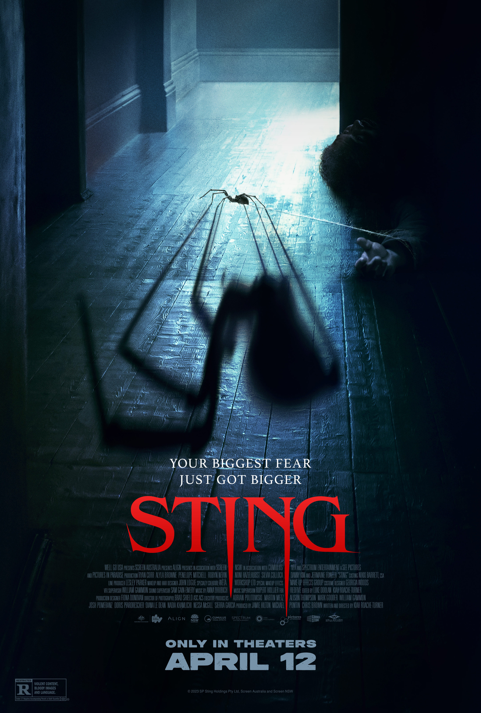 Mega Sized Movie Poster Image for Sting (#3 of 5)