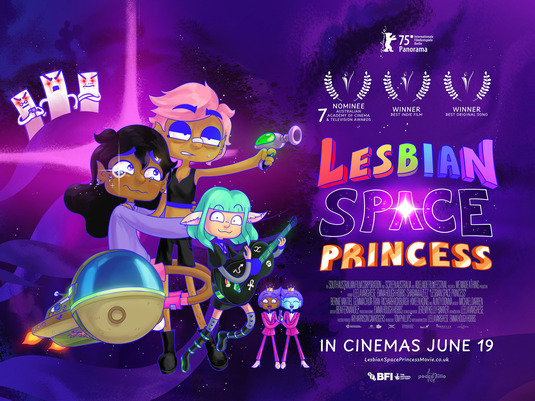 Lesbian Space Princess Movie Poster