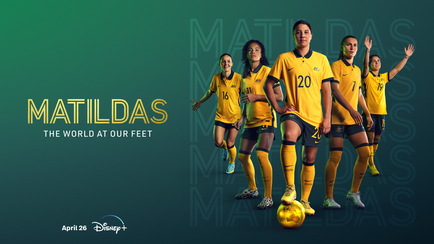 Extra Large TV Poster Image for Matildas: The World at Our Feet (#2 of 2)