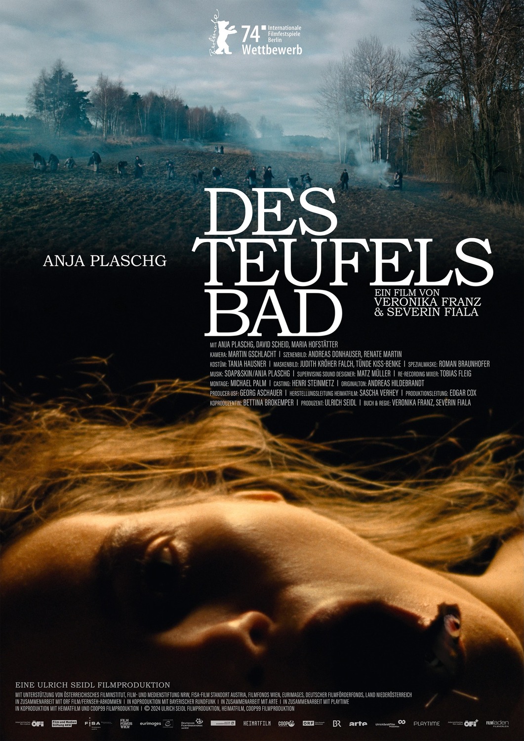 Extra Large Movie Poster Image for Des Teufels Bad 