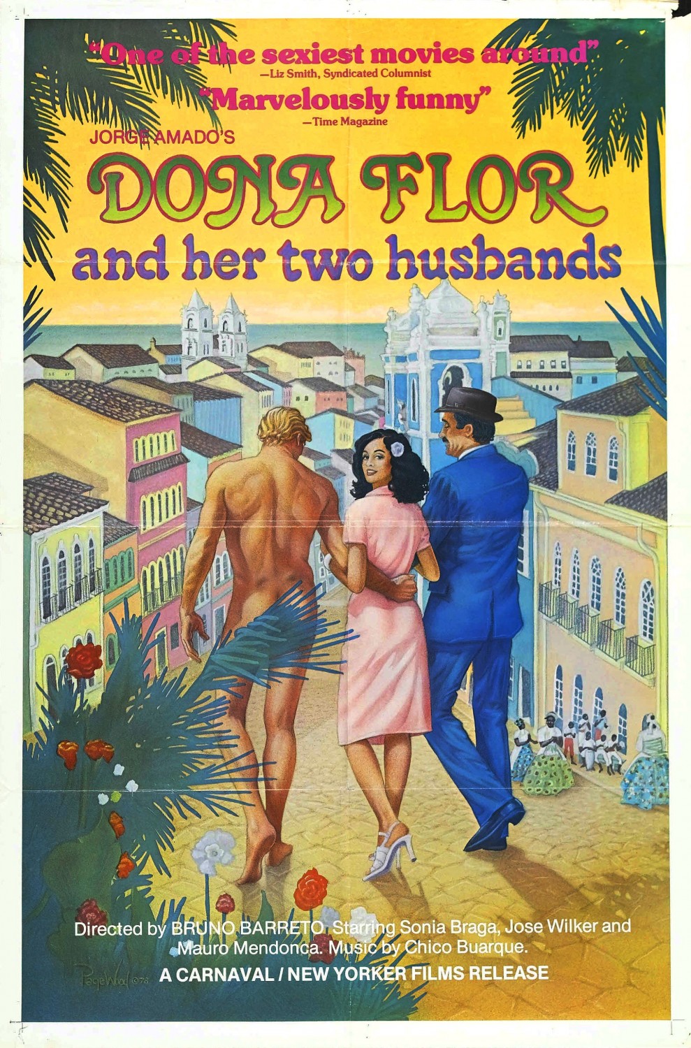 Extra Large Movie Poster Image for Dona Flor e Seus Dois Maridos (#1 of 2)