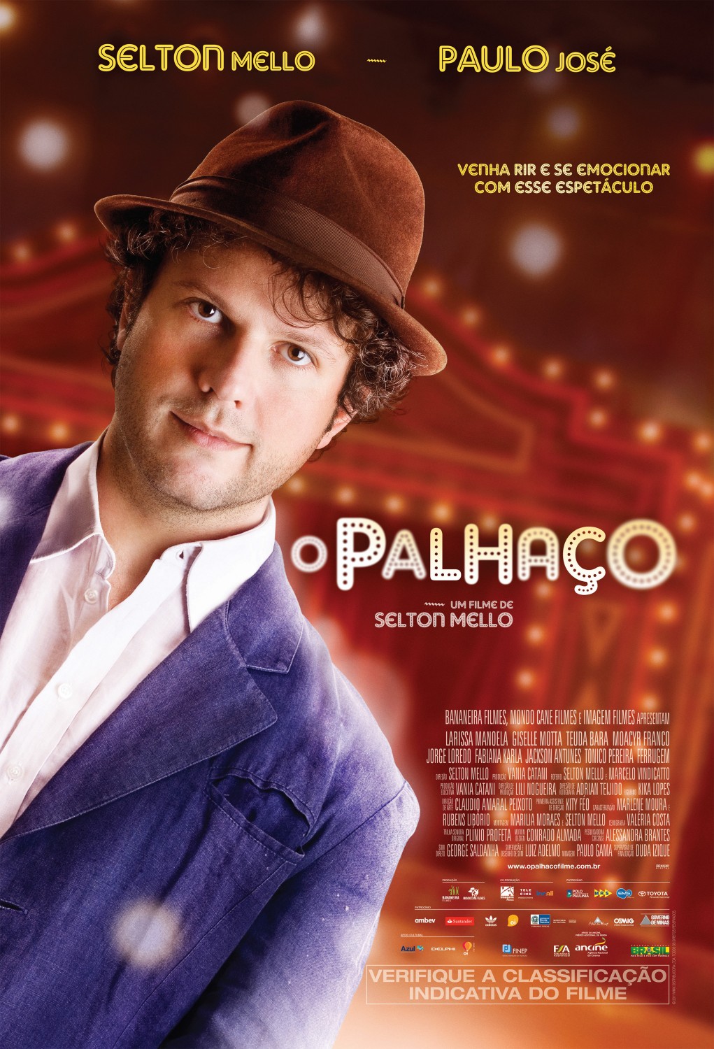 Extra Large Movie Poster Image for O Palhaço (#1 of 3)