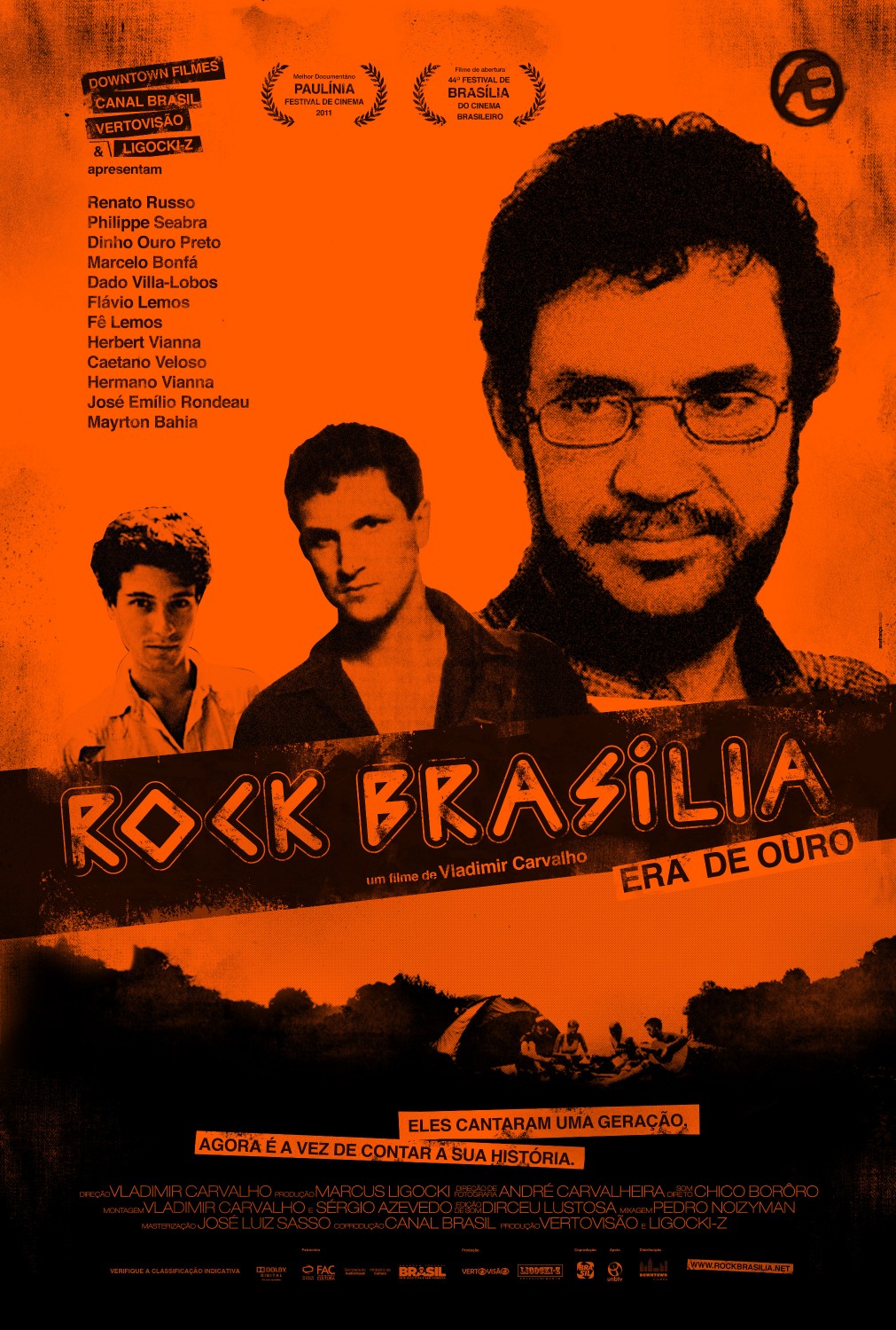 Extra Large Movie Poster Image for Rock Brasilia - Era de Ouro 