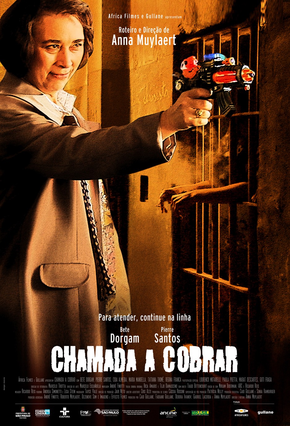 Extra Large Movie Poster Image for Chamada a Cobrar