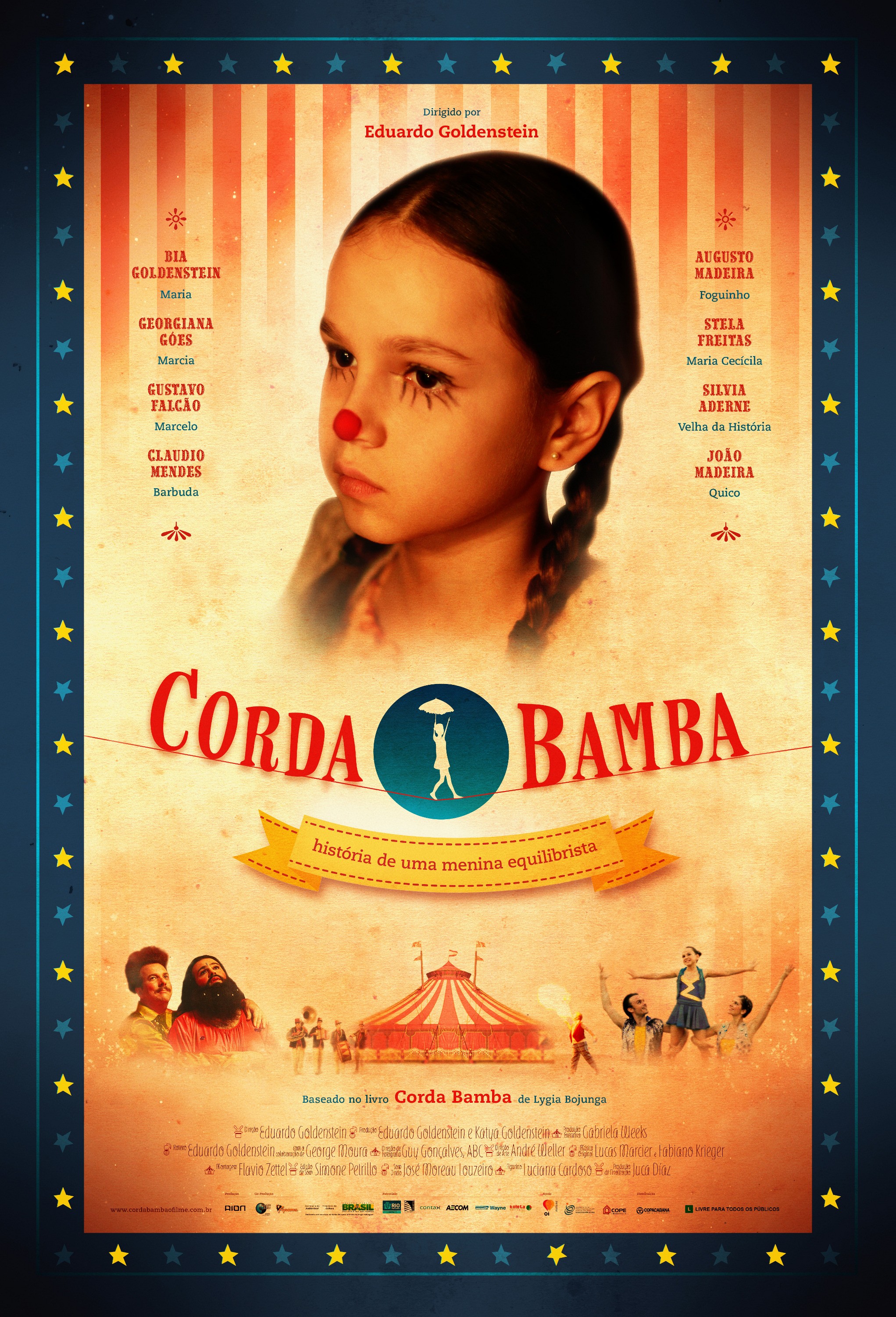 Mega Sized Movie Poster Image for Corda Bamba, historia de uma menina equilibrista 