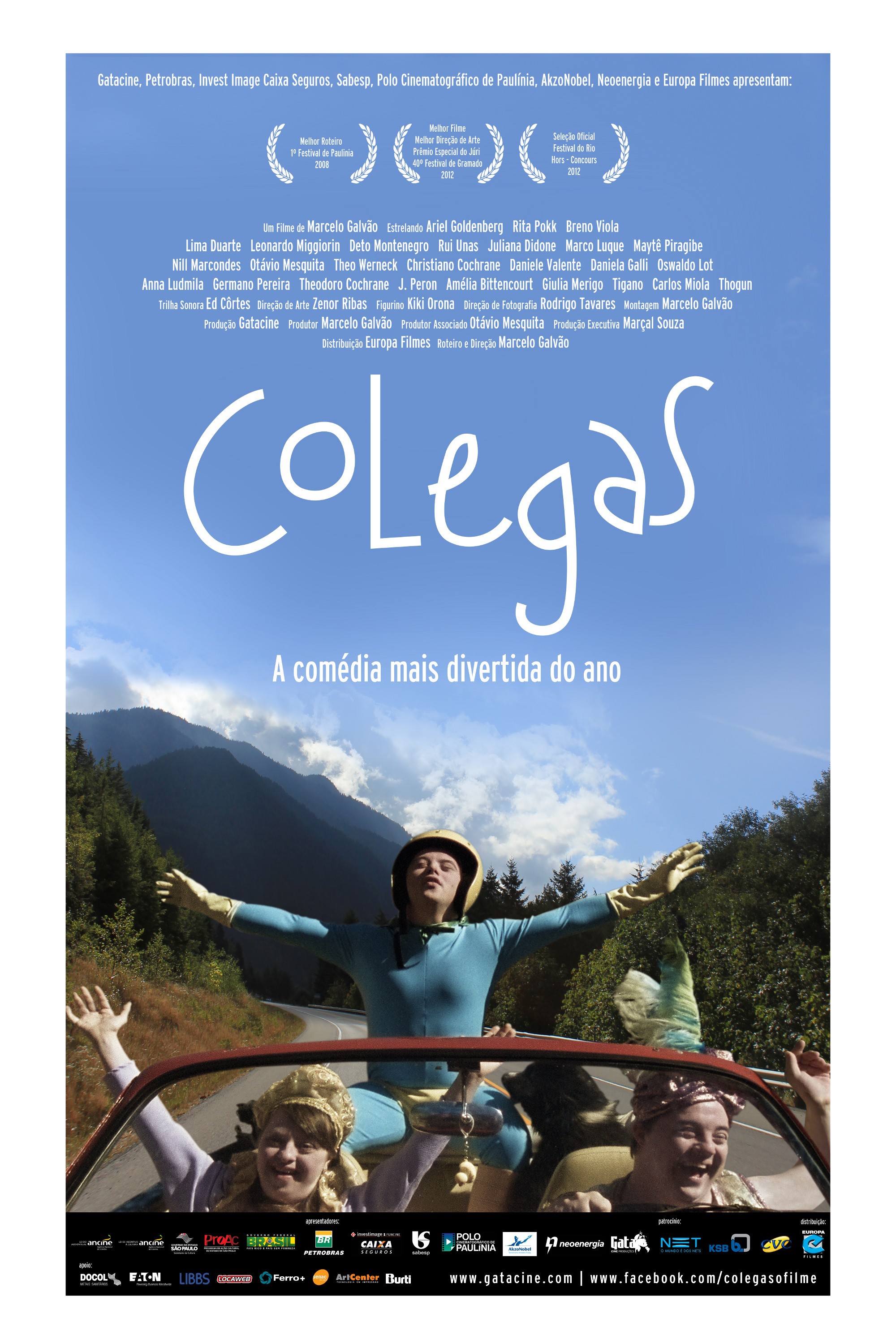 Mega Sized Movie Poster Image for Colegas (#2 of 2)