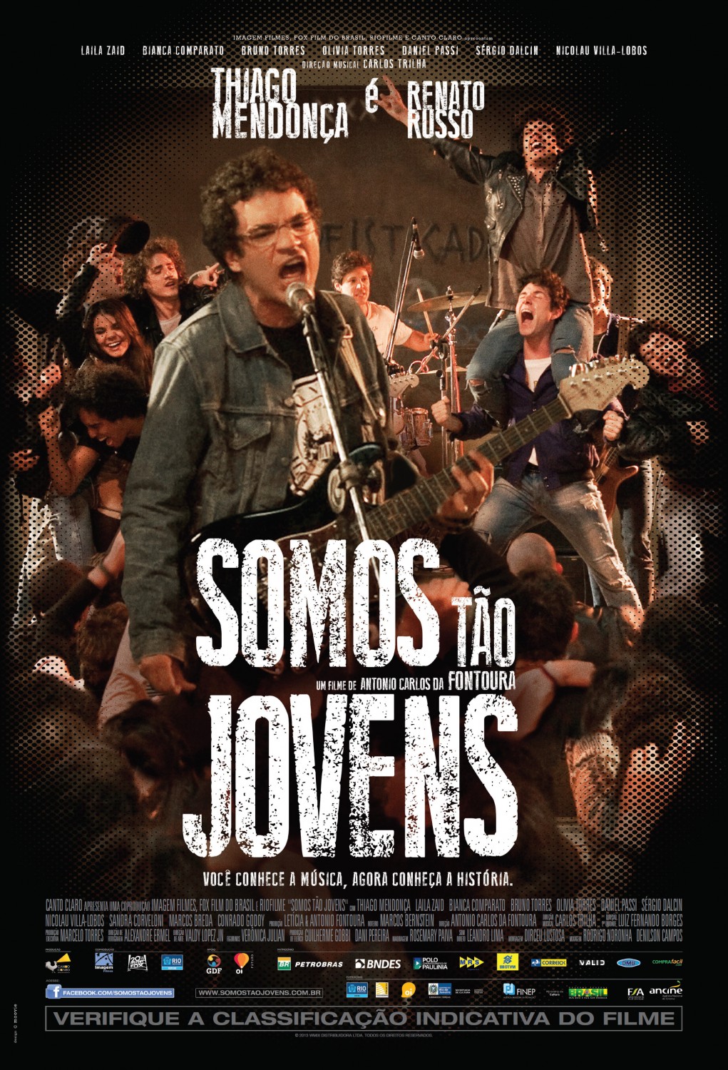 Extra Large Movie Poster Image for Somos Tão Jovens (#2 of 3)