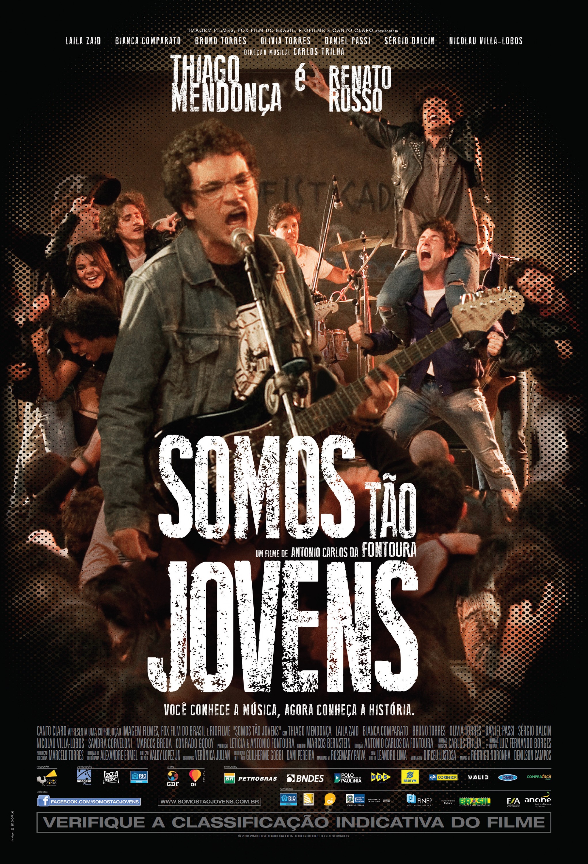 Mega Sized Movie Poster Image for Somos Tão Jovens (#2 of 3)
