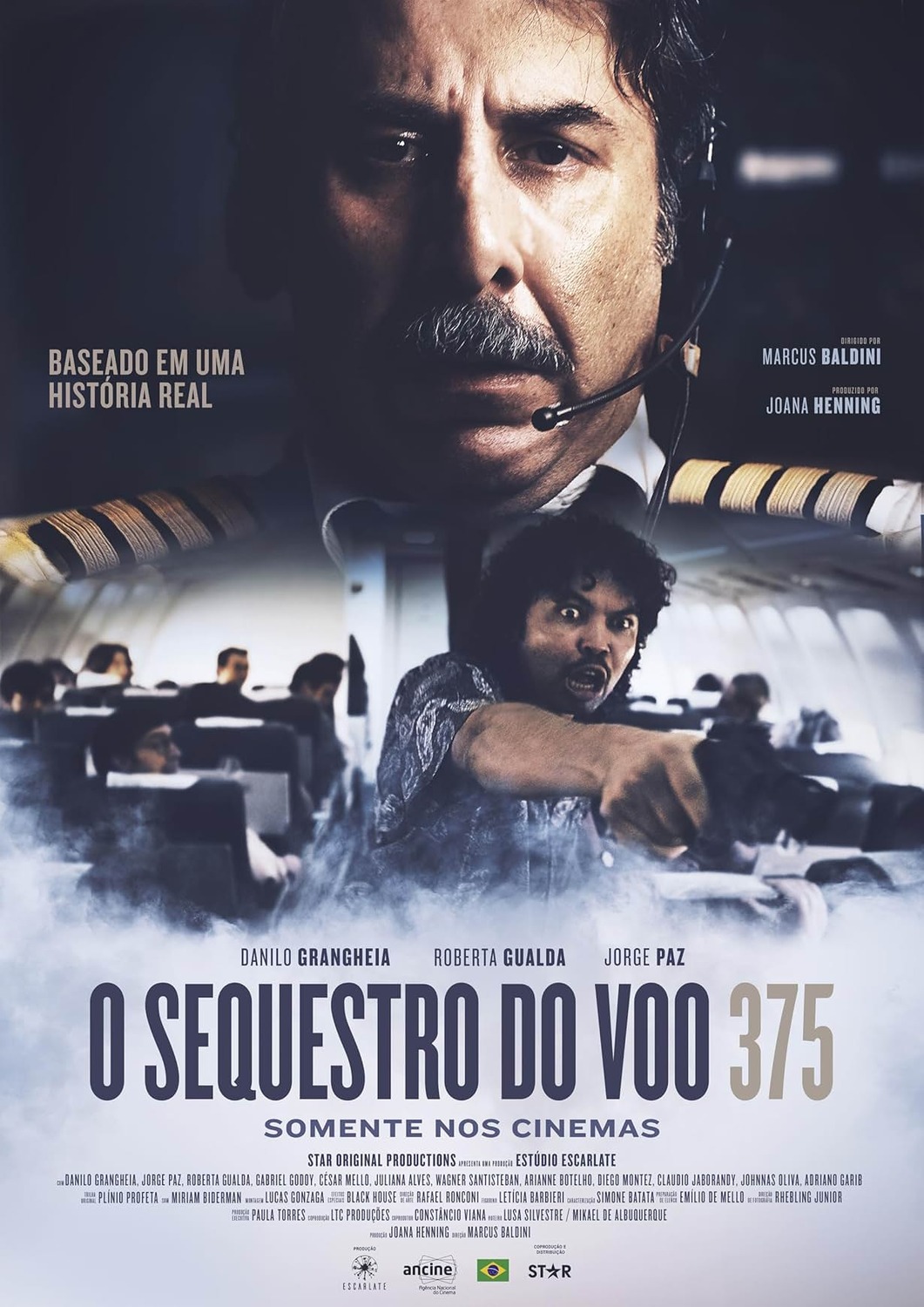 Extra Large Movie Poster Image for O Sequestro do Voo 375 