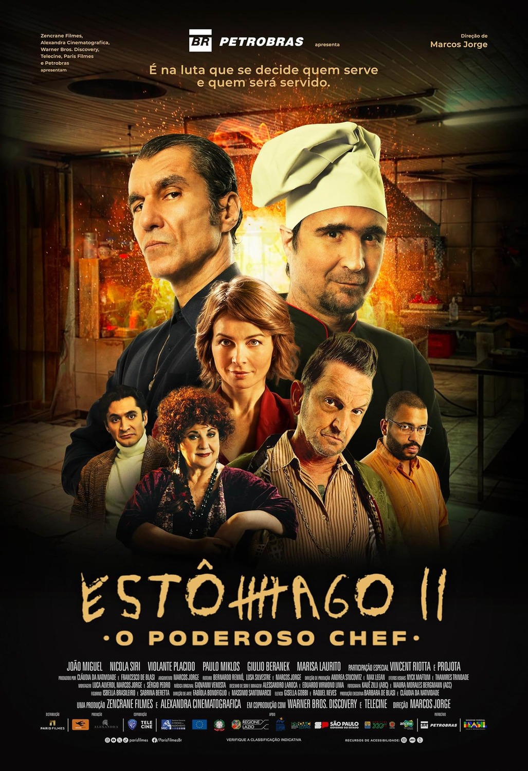 Extra Large Movie Poster Image for Estômago II: O Poderoso Chef (#2 of 2)