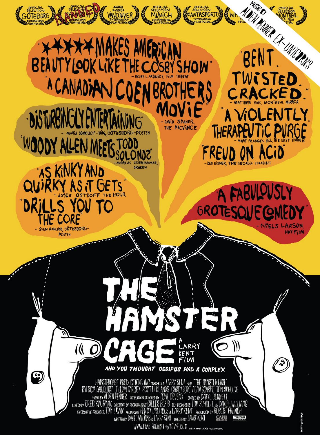 Extra Large Movie Poster Image for The Hamster Cage (#2 of 2)