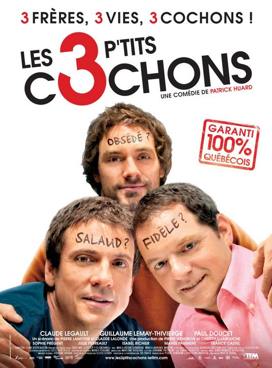 3 p'tits cochons, Les Movie Poster