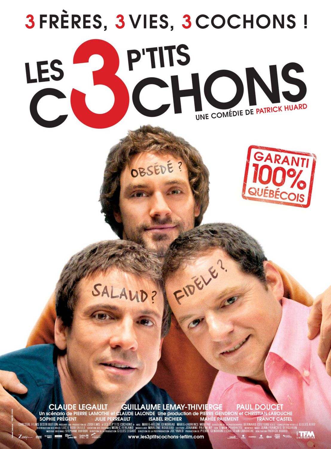 Extra Large Movie Poster Image for 3 p'tits cochons, Les (#2 of 2)