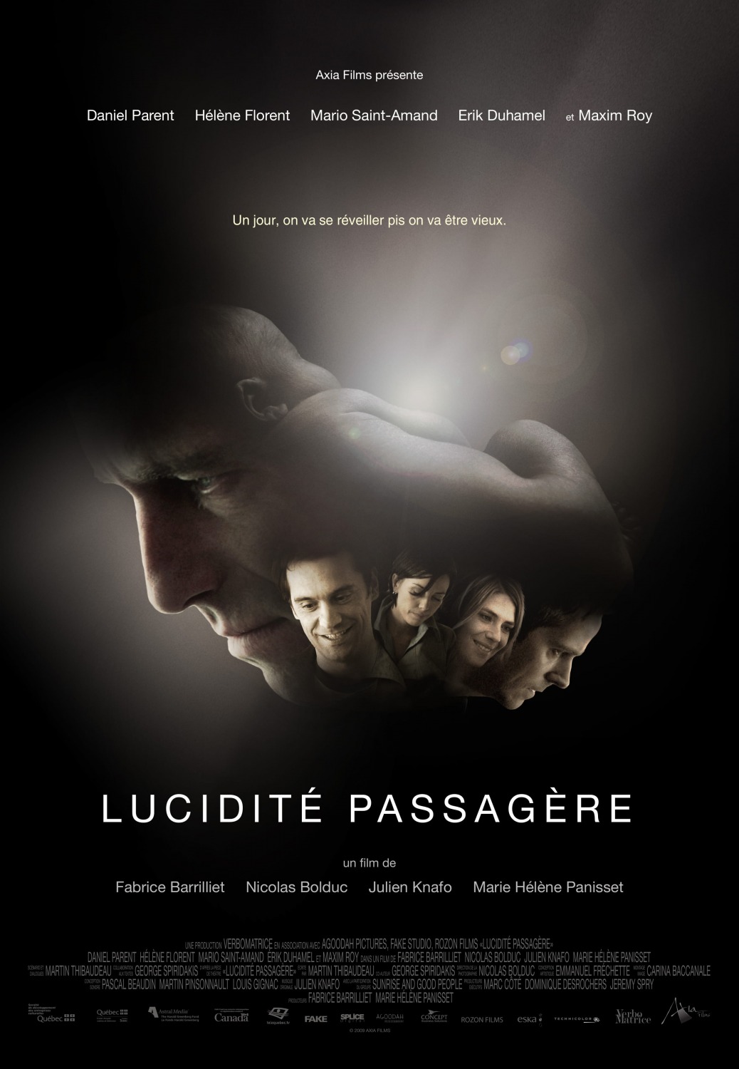Extra Large Movie Poster Image for Lucidité passagère 