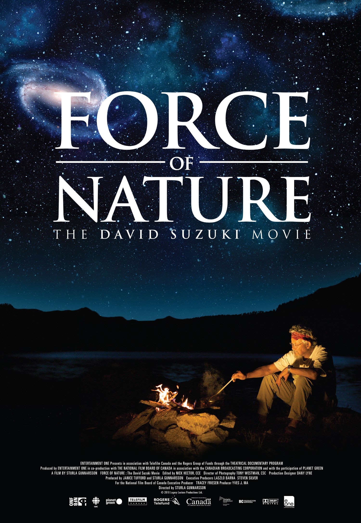 Mega Sized Movie Poster Image for Force of Nature: The David Suzuki Movie 