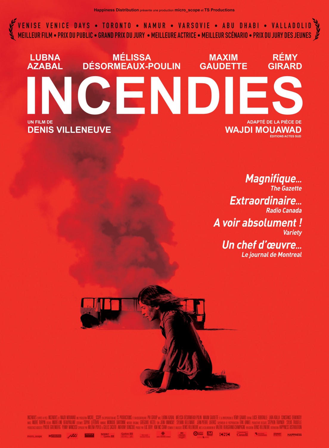 Extra Large Movie Poster Image for Incendies (#2 of 8)