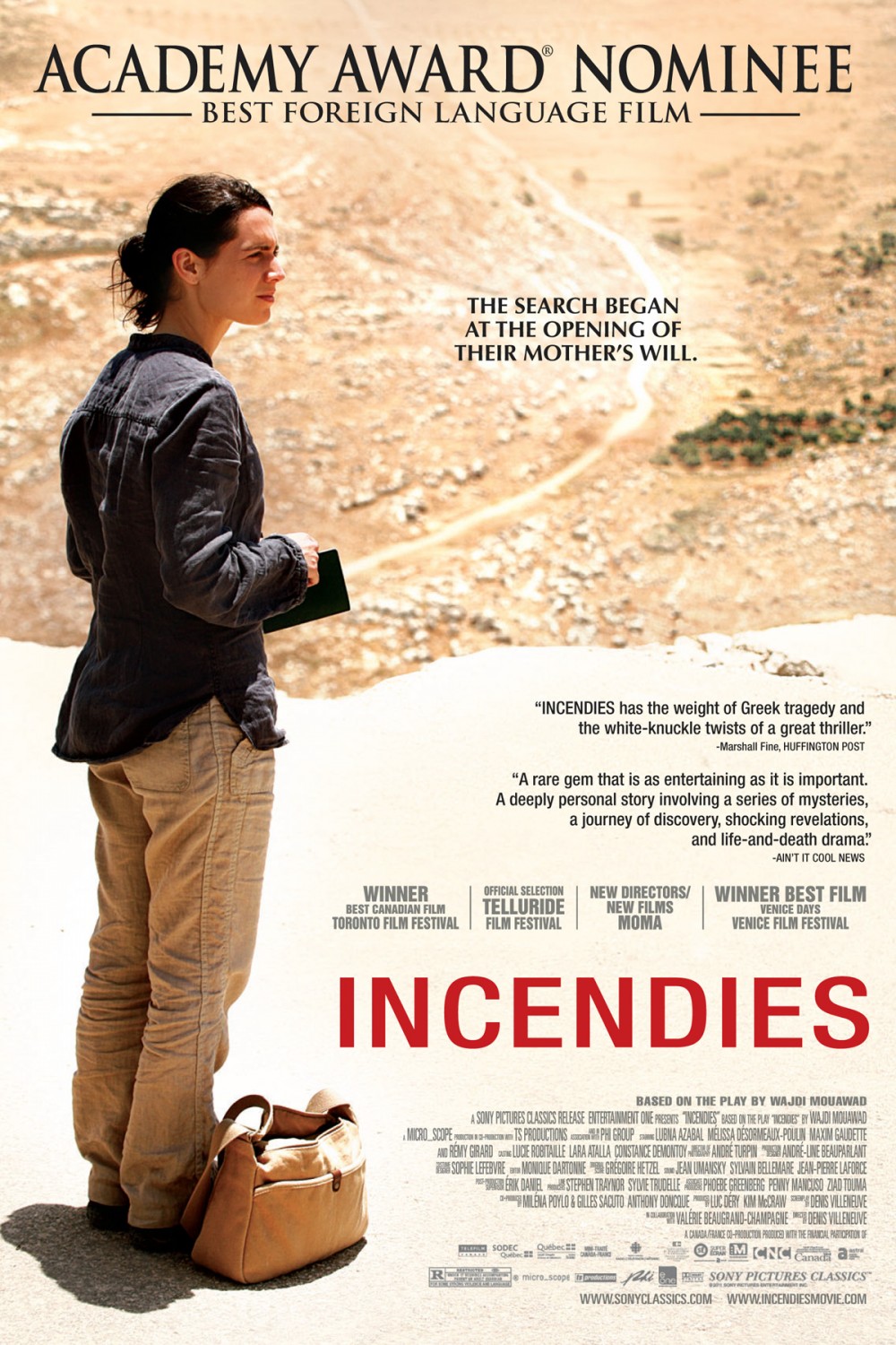Extra Large Movie Poster Image for Incendies (#3 of 8)