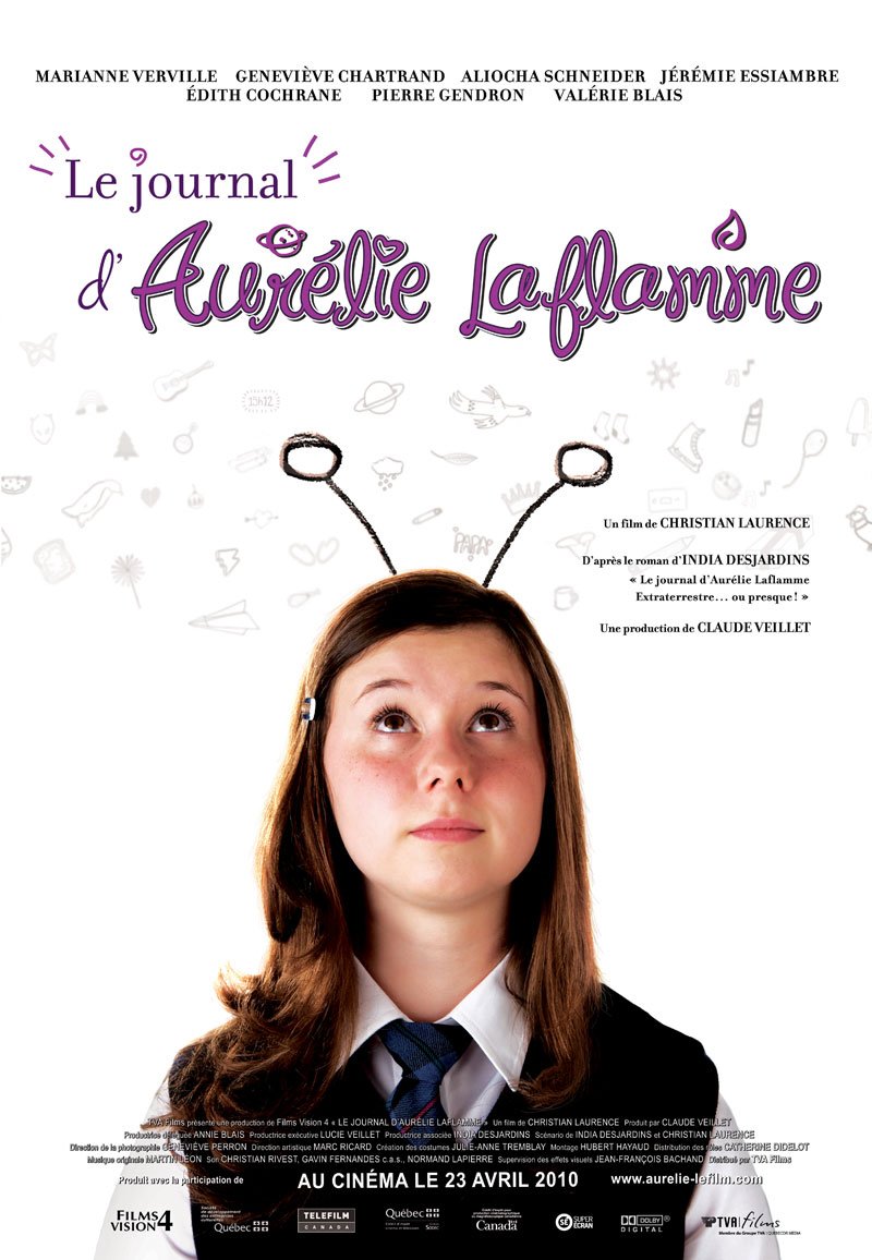 Extra Large Movie Poster Image for Le journal d'Aurélie Laflamme 