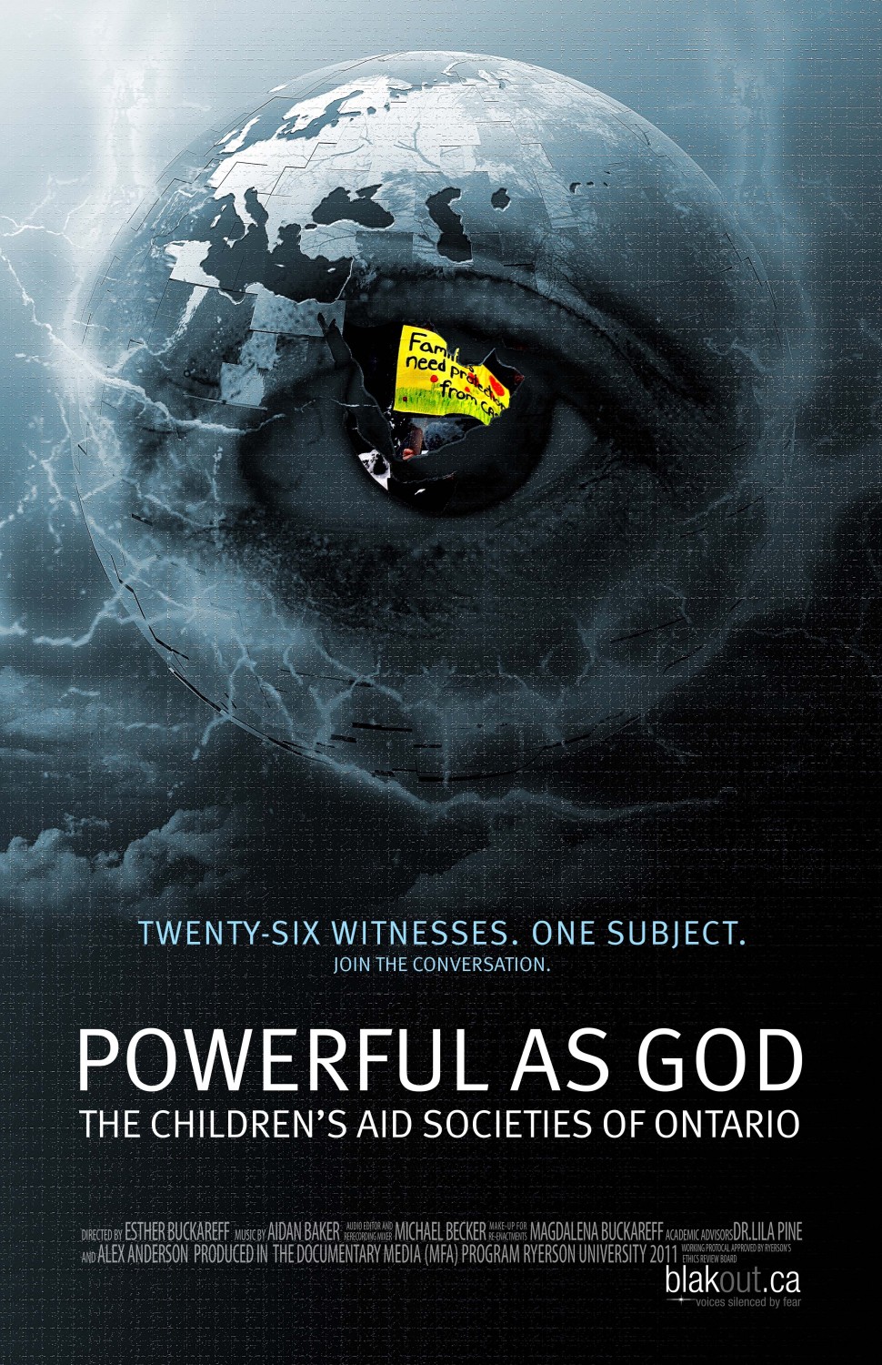 Extra Large Movie Poster Image for Powerful as God: The Children's Aid Societies of Ontario 
