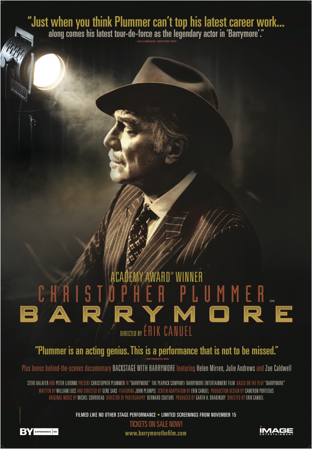 Extra Large Movie Poster Image for Barrymore 