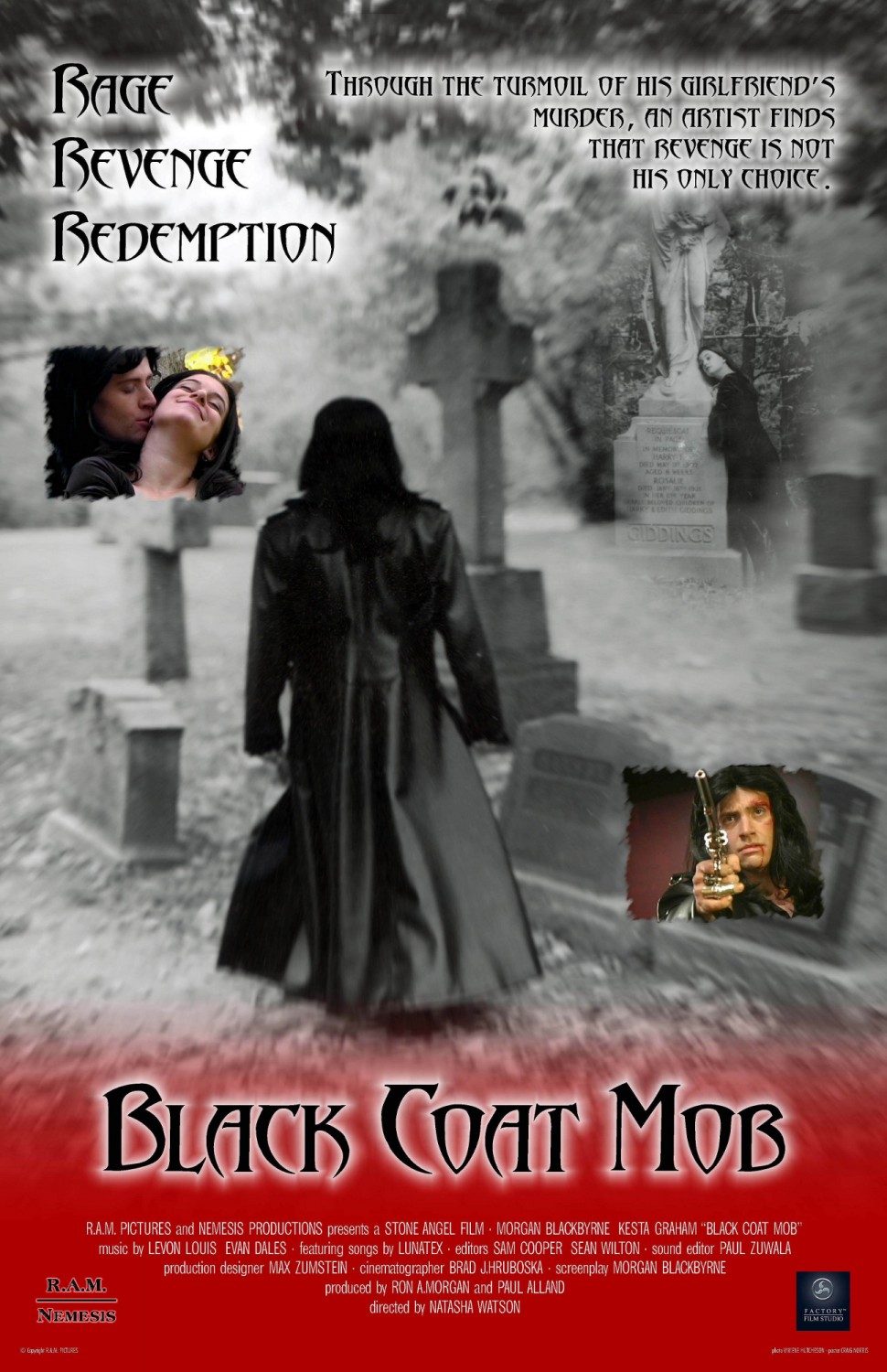 Extra Large Movie Poster Image for Black Coat Mob 