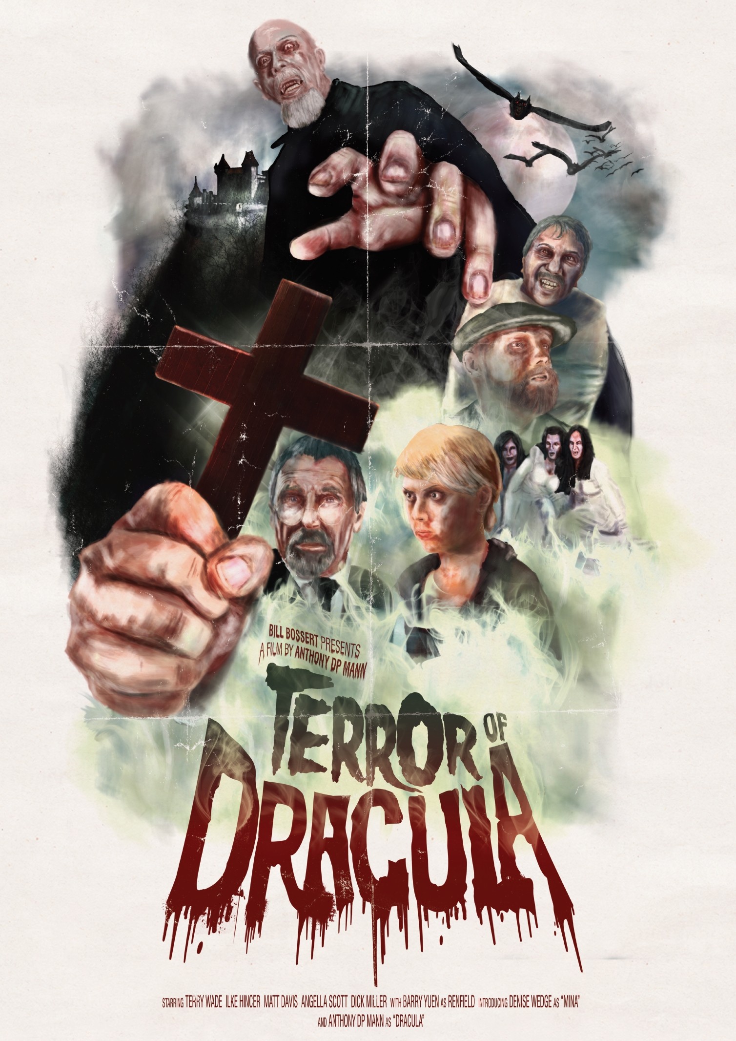 Mega Sized Movie Poster Image for Terror of Dracula 