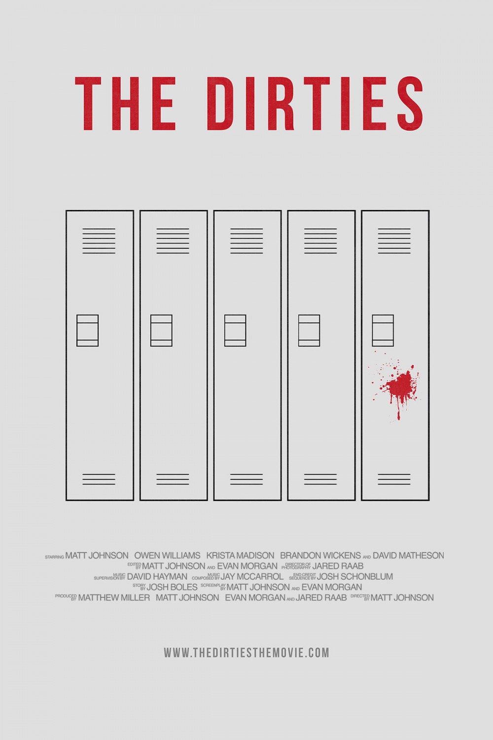 Extra Large Movie Poster Image for The Dirties (#1 of 2)
