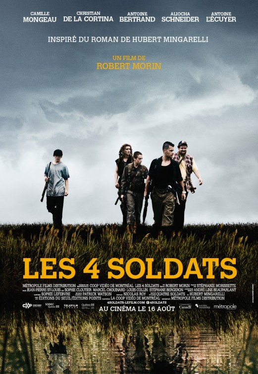Les 4 soldats Movie Poster