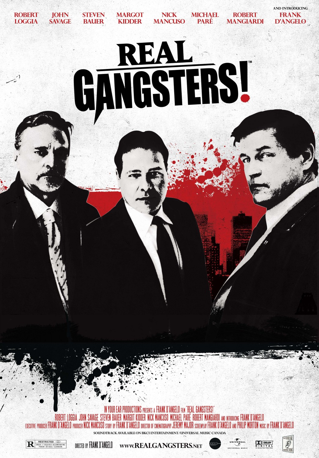 Extra Large Movie Poster Image for Real Gangsters 