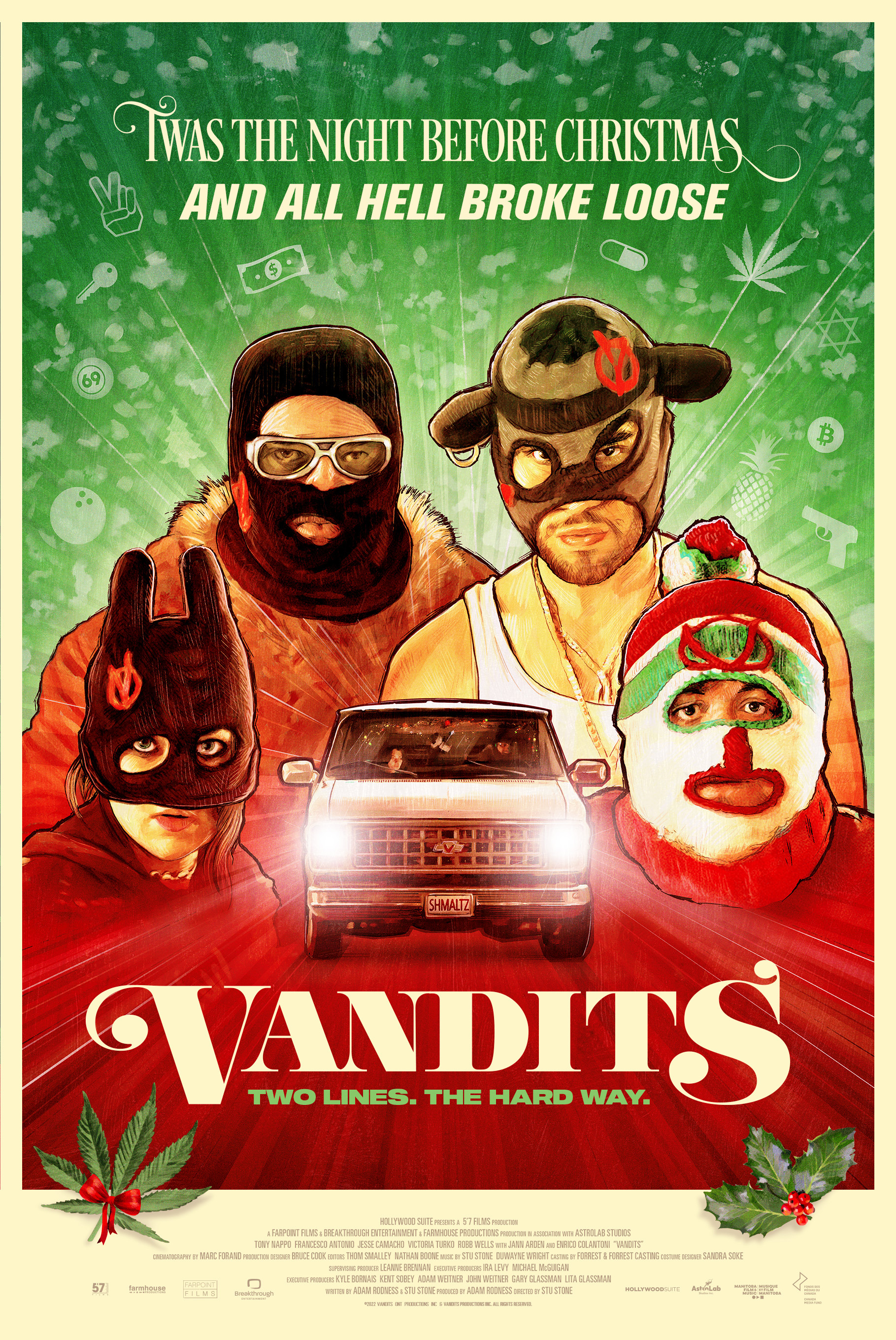 Mega Sized Movie Poster Image for Vandits 