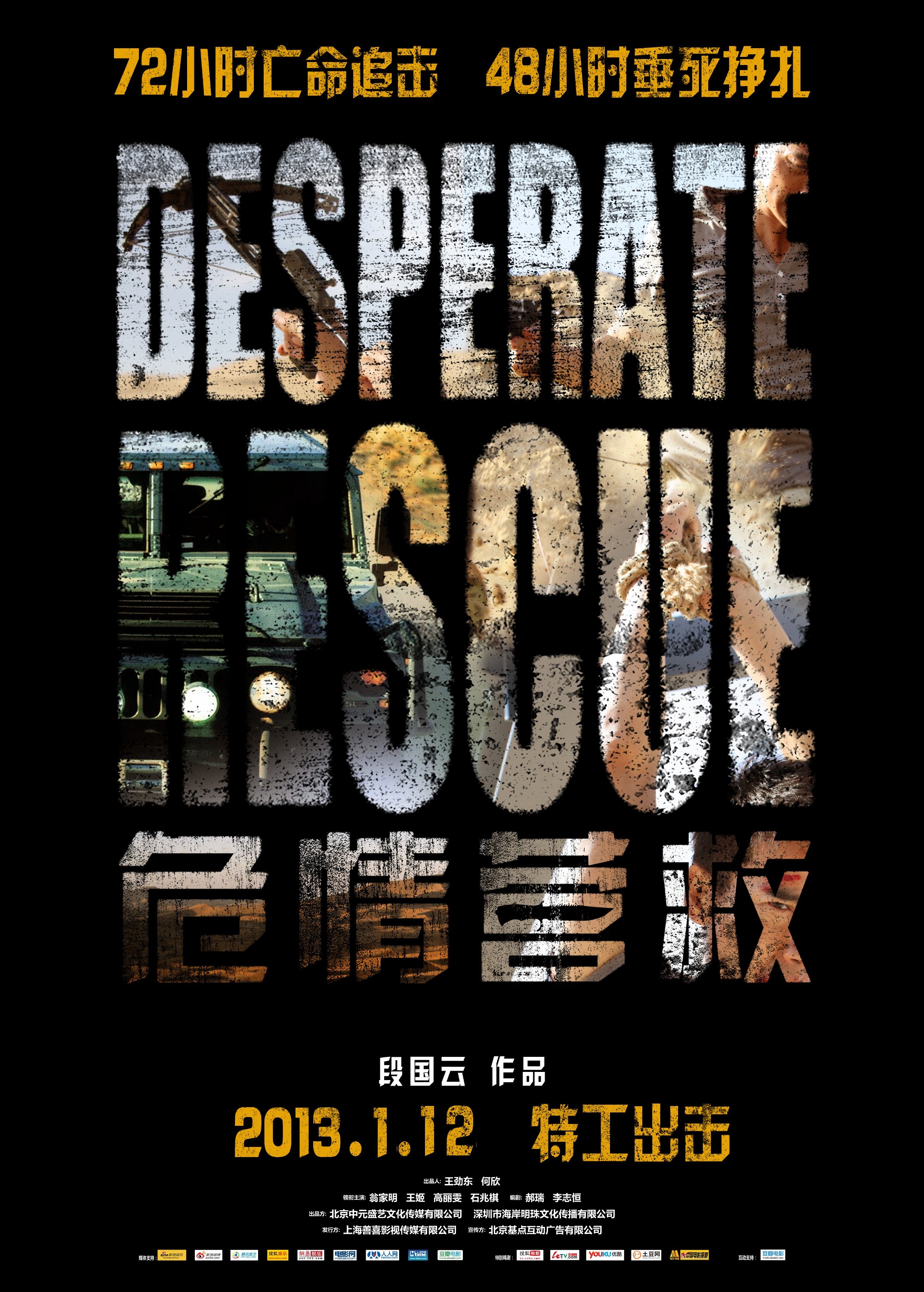 Mega Sized Movie Poster Image for Desperate Rescue (#4 of 5)