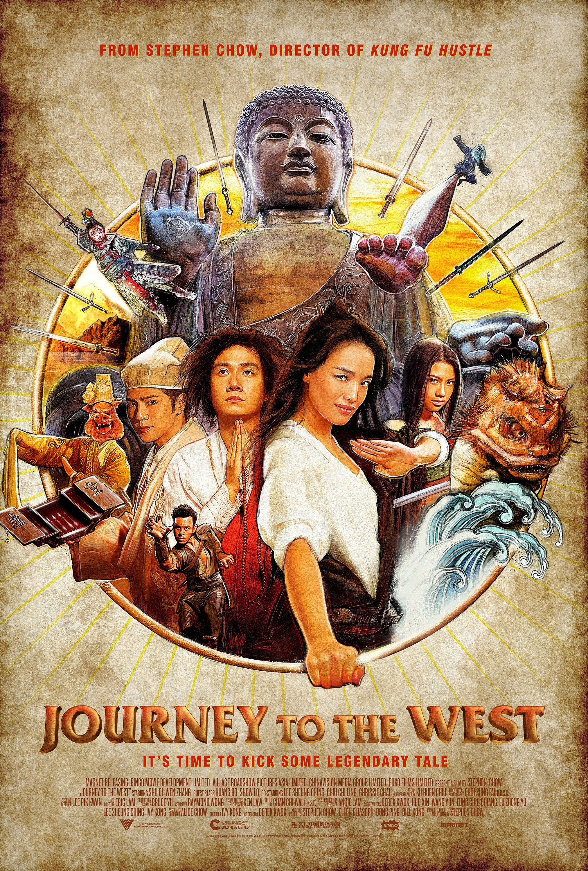 Mega Sized Movie Poster Image for Xi you xiang mo pian (#2 of 2)