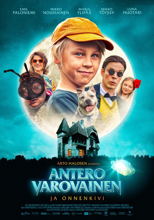 Antero Varovainen ja Onnenkivi Movie Poster