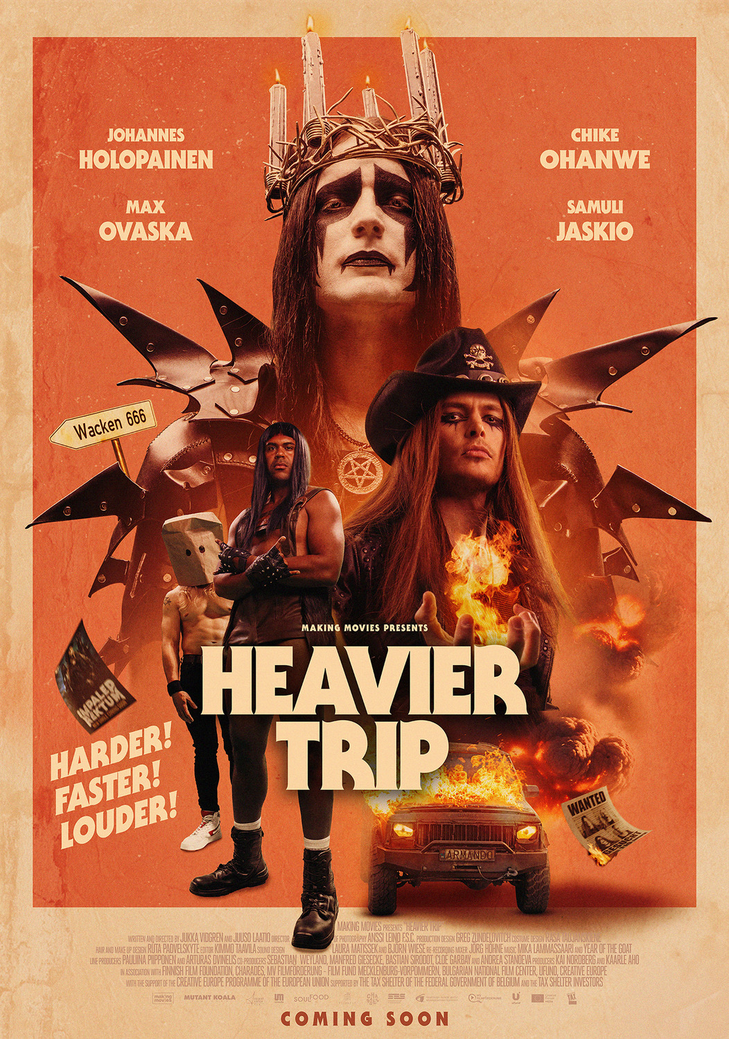 Extra Large Movie Poster Image for Heavier Trip 